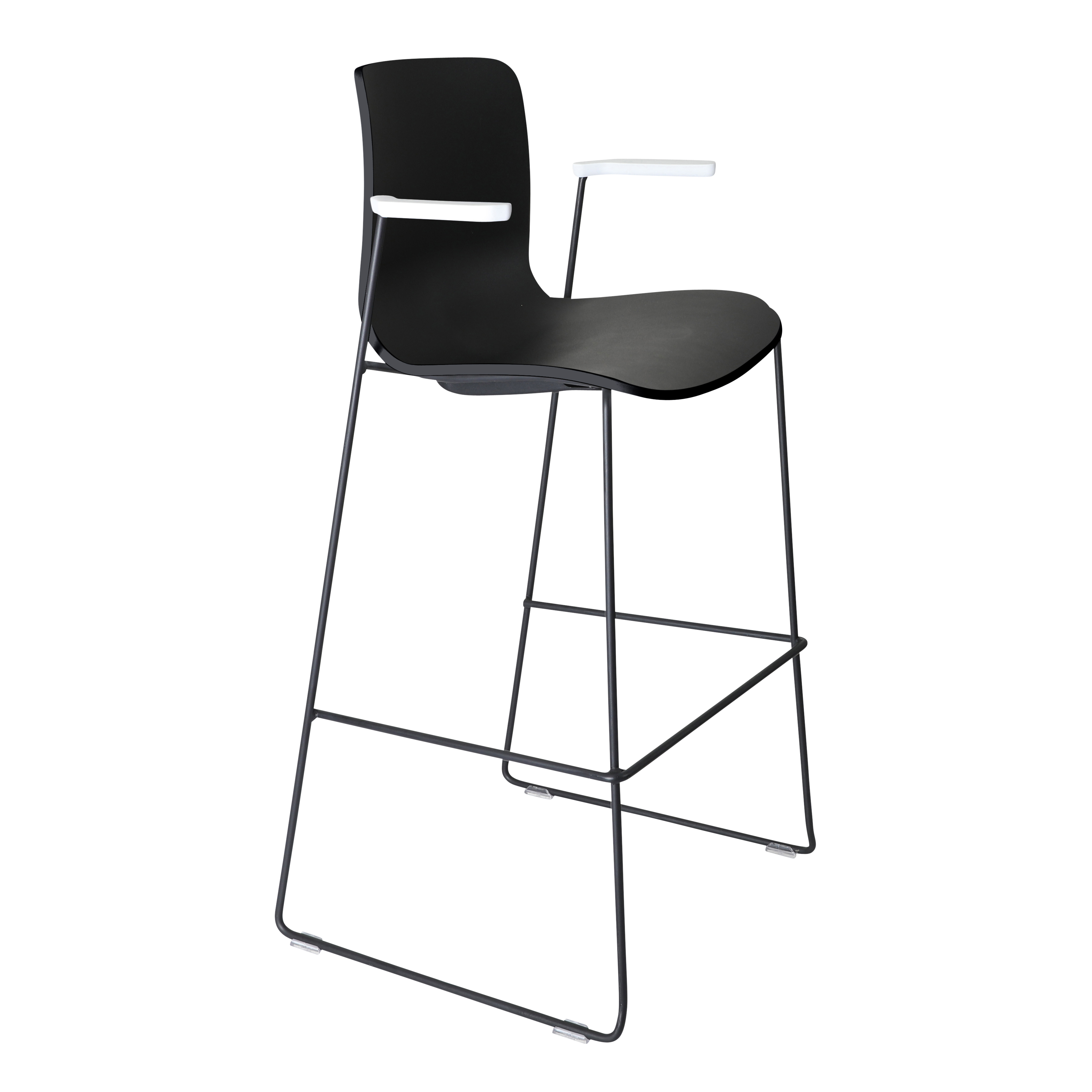 Acti Stool (Black / Stool Sled Base)